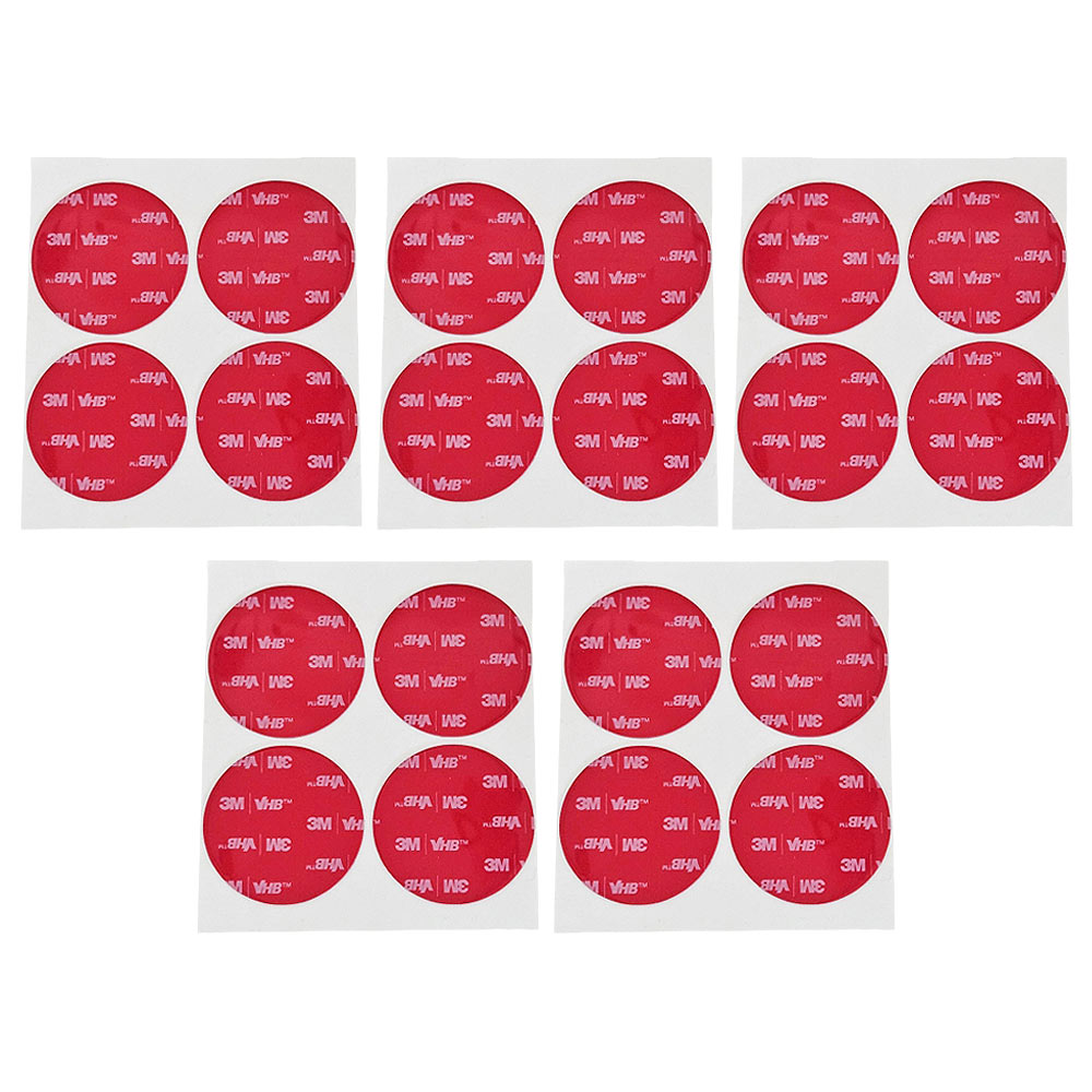 3M VHB 아크릴폼 양면테이프 원형 50mm 20개입