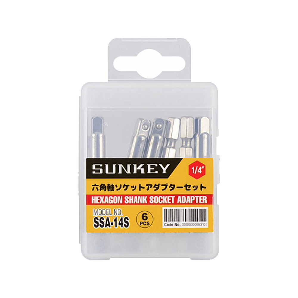 썬키 SSA-14S 복스알 소켓 어댑터 6.35mm 6개입