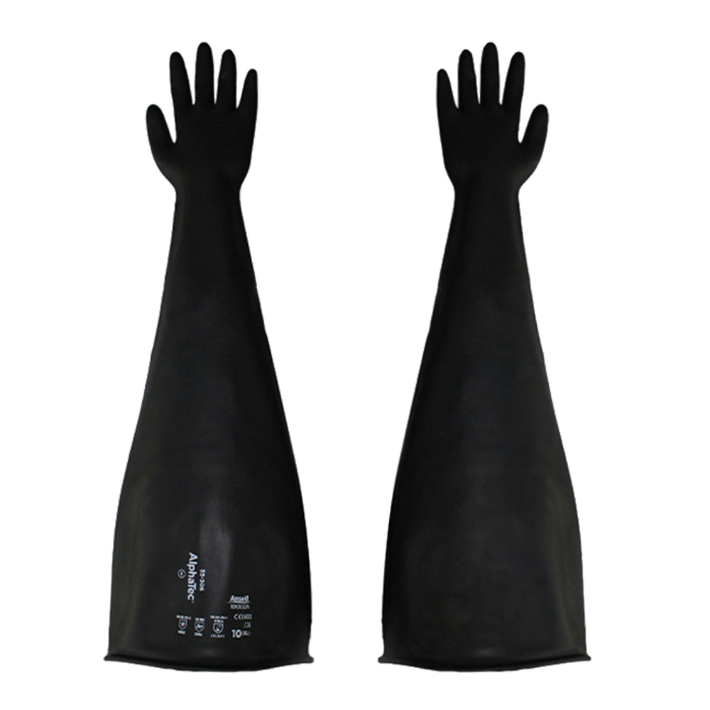 안셀 알파텍 글러브박스용 내화학 긴장갑 81.3cm