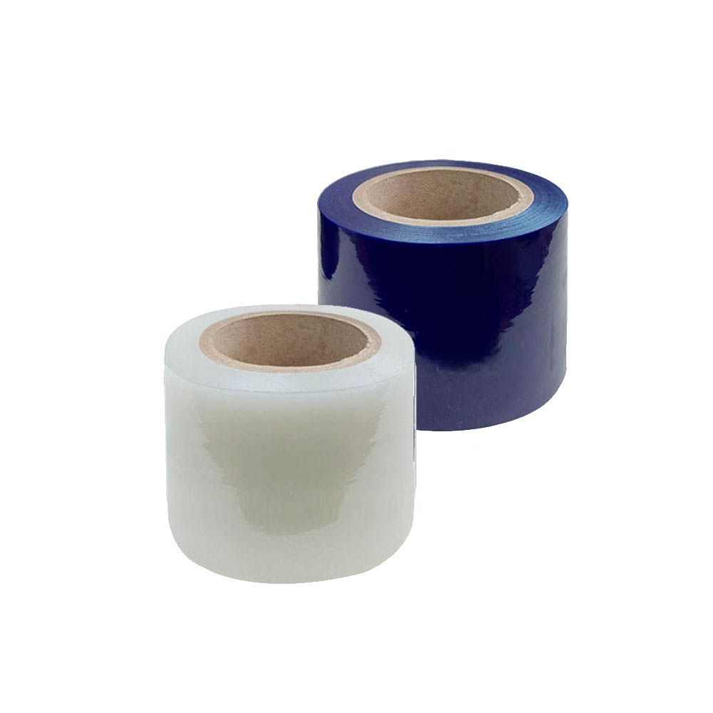 BLEX 보호테이프 투명 청색 80mm x 150M