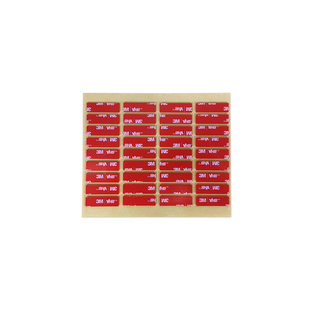 3M VHB 4910 투명 폼 사각 양면테이프 10x35mm 36개입