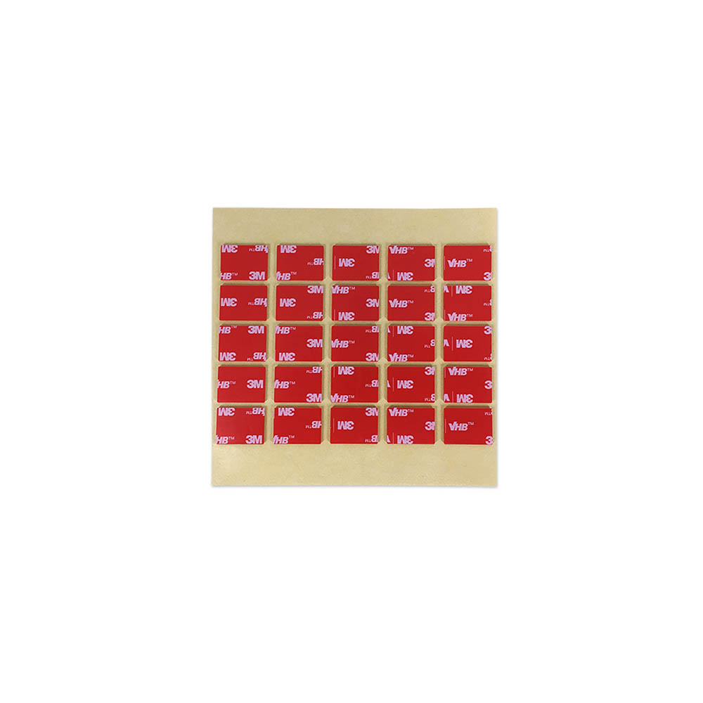 3M VHB 4910 투명 폼 사각 양면테이프 17x22mm 25개입